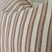Daphne Cushion 55cm Square - Rust Terracotta | Off White