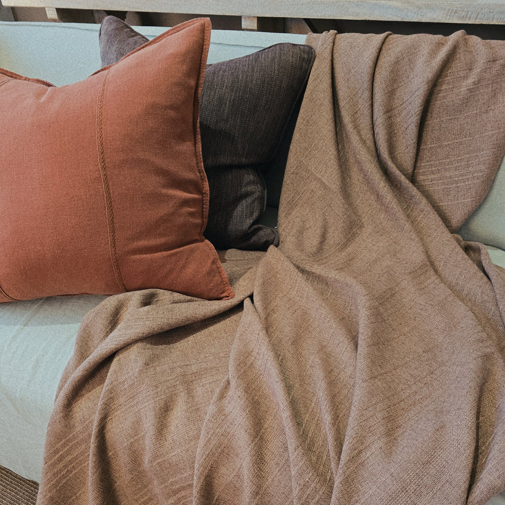 Libbie Bedcover Massive Throw 150x230cm - Fig