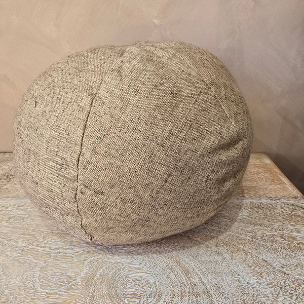 Zoe Linen Blend Texture Round 30cm Diameter | Clay