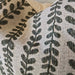 Summer Solace Cushion 55cm Square - Sage & Forest Green | Natural