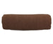 PREORDER MID OCT DROP | Hailey Linen Chenille Cushion Bolster 60cm Length - Terracotta with Natural Piping