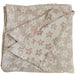 Daisy Cotton Massive Throw 150cm x 230cm - Blush Pink | Cream White