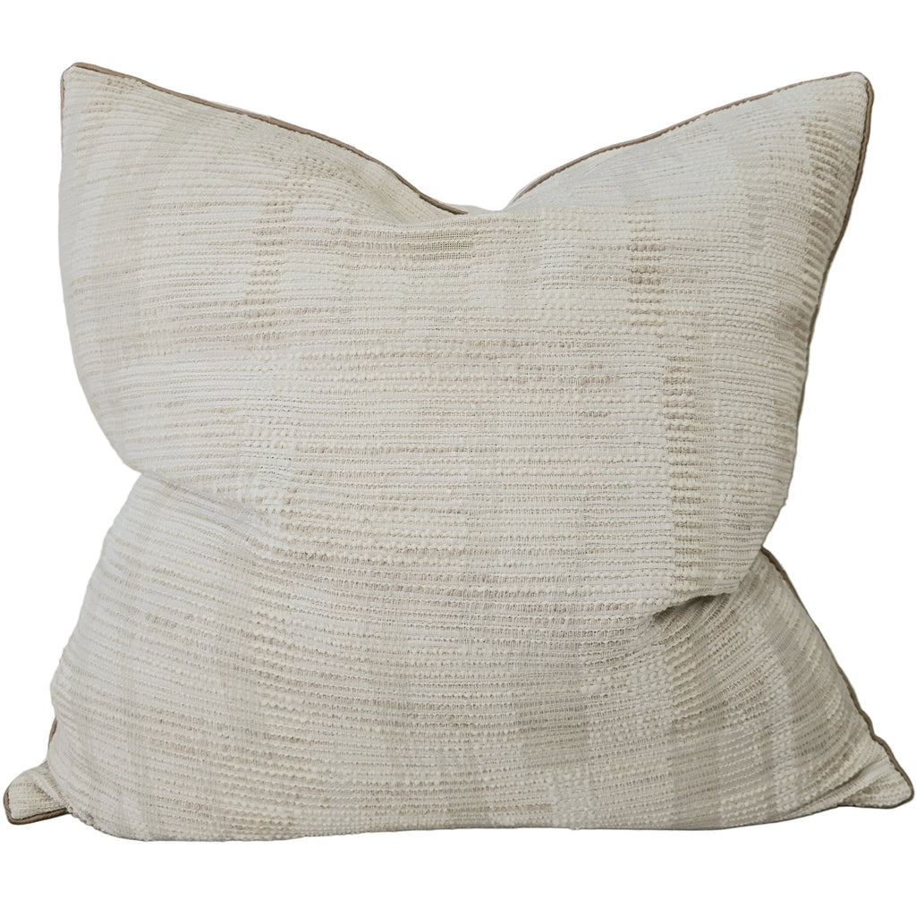 Tilly Cushion 55cm Square - Off White | Beige