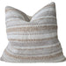 Akira Textured Cushion 55cm Square - Natural Beige | Lighter Taupe -Tan
