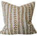 Summer Solace Cushion 55cm Square - Warm Golden Ochre | Natural
