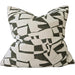 Zola Cushion 55cm Square - Olive Green | Off-White