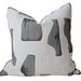Anya Cushion 55cm Square - Natural | Black