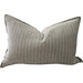 Everly Pure Linen Cushion 40x60cm Lumbar - Khaki