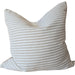 Cora Cushion 55cm Square - Natural Striped