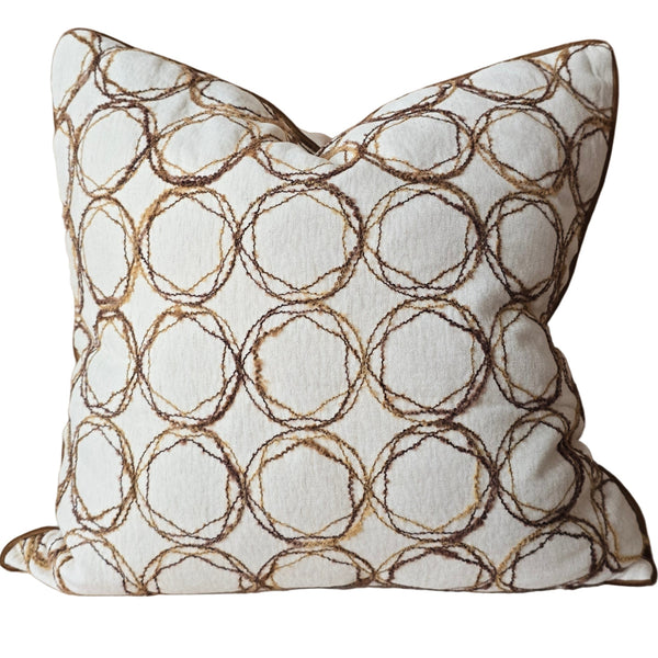 Abigail Cushion 55cm Square - Circle