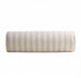 PREORER MID MAY | Isolde Linen Cotton Cushion Bolster 60cm Length - Wide Stripe Natural