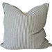 Remi Cushion 55cm Square - Navy Blue Striped
