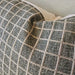 Summer Solace Cushion 40x60cm Lumbar - Dark Sage | Ivory Grid