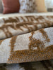 The Swallow Earthy Tone Cushion 55cm Square - Terracotta