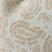 Paisley Cushion 55cm Square - Beige | Warm White