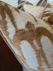 The Swallow Earthy Tone Cushion 55cm Square - Terracotta