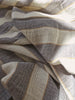 Eloise Cotton Massive Throw 150cm x 230cm - Stone Blue Grey | Turmeric | Cream White