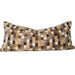 The Mocha Mosaic Luxe Velvet Long Lumbar 40x90cm - Chocolate | Tan | Khaki