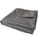 Kaia Massive Throw 150x230cm - Slate Grey | Ivory