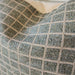 Summer Solace Cushion 40x60cm Lumbar - Dark Sage | Ivory Grid