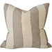 Estella Linen Blend Cushion 55cm Square - Natural Beige | Cool Grey
