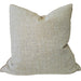 Mara Cushion 55cm Square - Sand and Off-White
