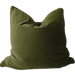The Boulevard Luxe Velvet 55cm Square  - Forest Green