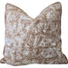 Amira Cushion 55cm Square - Chocolate Brown