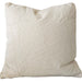 Monet Solution Dyed Eco-Friendly Outdoor Cushion 55cm Square Polyester Filled - Cream White