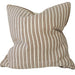 Daphne Cushion 55cm Square - Rust Terracotta | Off White