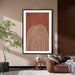 P109 Black Framed Perspex Glass Canvas Art Print 120 cm x 80 cm
