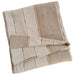 Grace Cotton Massive Throw 150cm x 230cm - Dusty Pink | Oatmeal