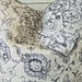 Hampton Cushion 55cm Square - Floral Blue