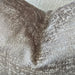Lora Cushion 55cm Square - Texture in Metallic Grey