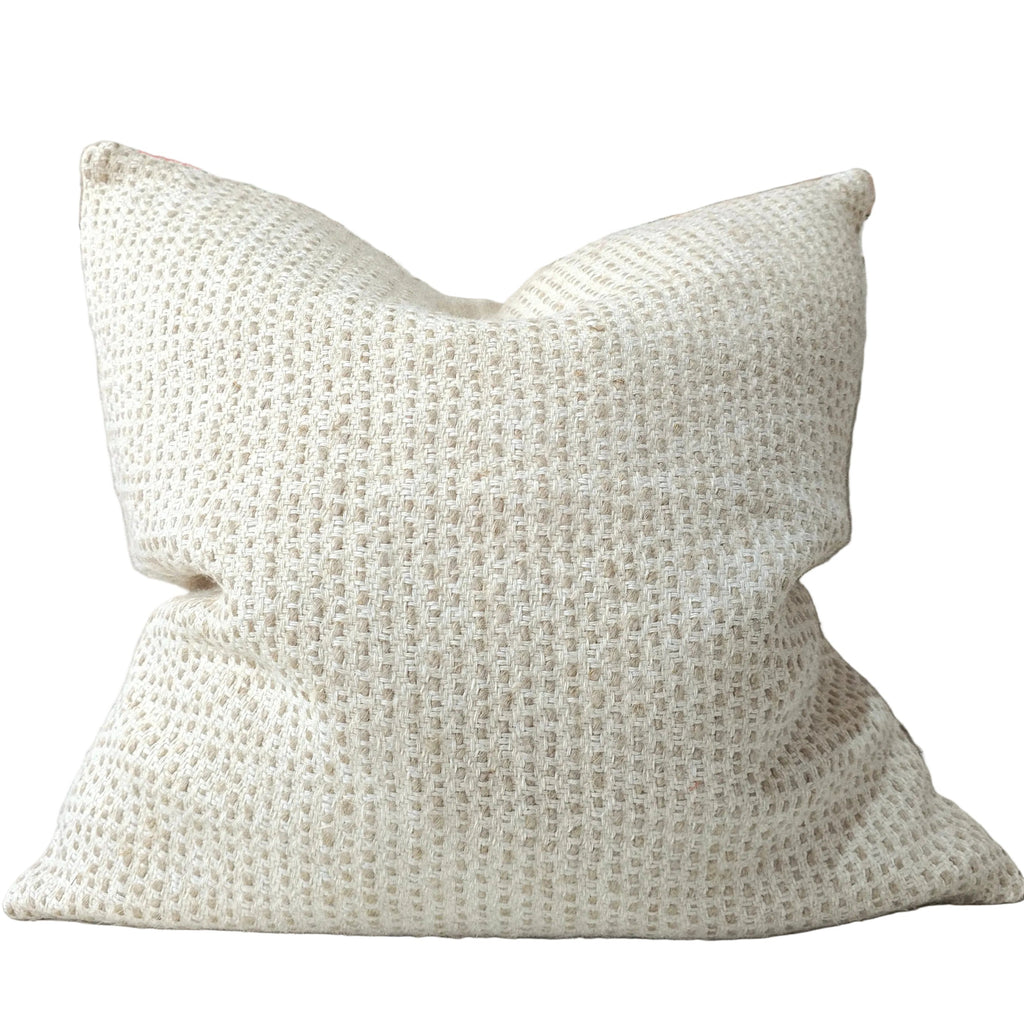 Nomad Handloomed Linen Cushion 55cm Square