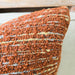 The Terra Weave Cushion 55cm Square - Terracotta Rust