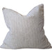 Remi Cushion 55cm Square - Smoked Grey Striped