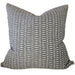 Kaia Cushion 55cm Square - Slate Grey | Ivory