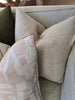 Dariana Linen Blend Cushion 50cm Square - Natural