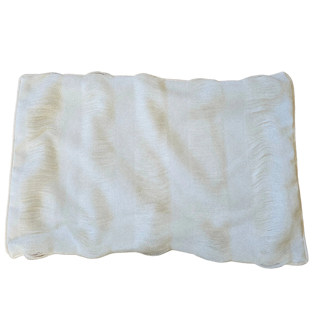 COVER ONLY - Haven Cushion 40x60cm Lumbar - White