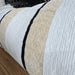 Palma Corduroy Cushion 40x90cm Long Lumbar - Off White | Sand | Black
