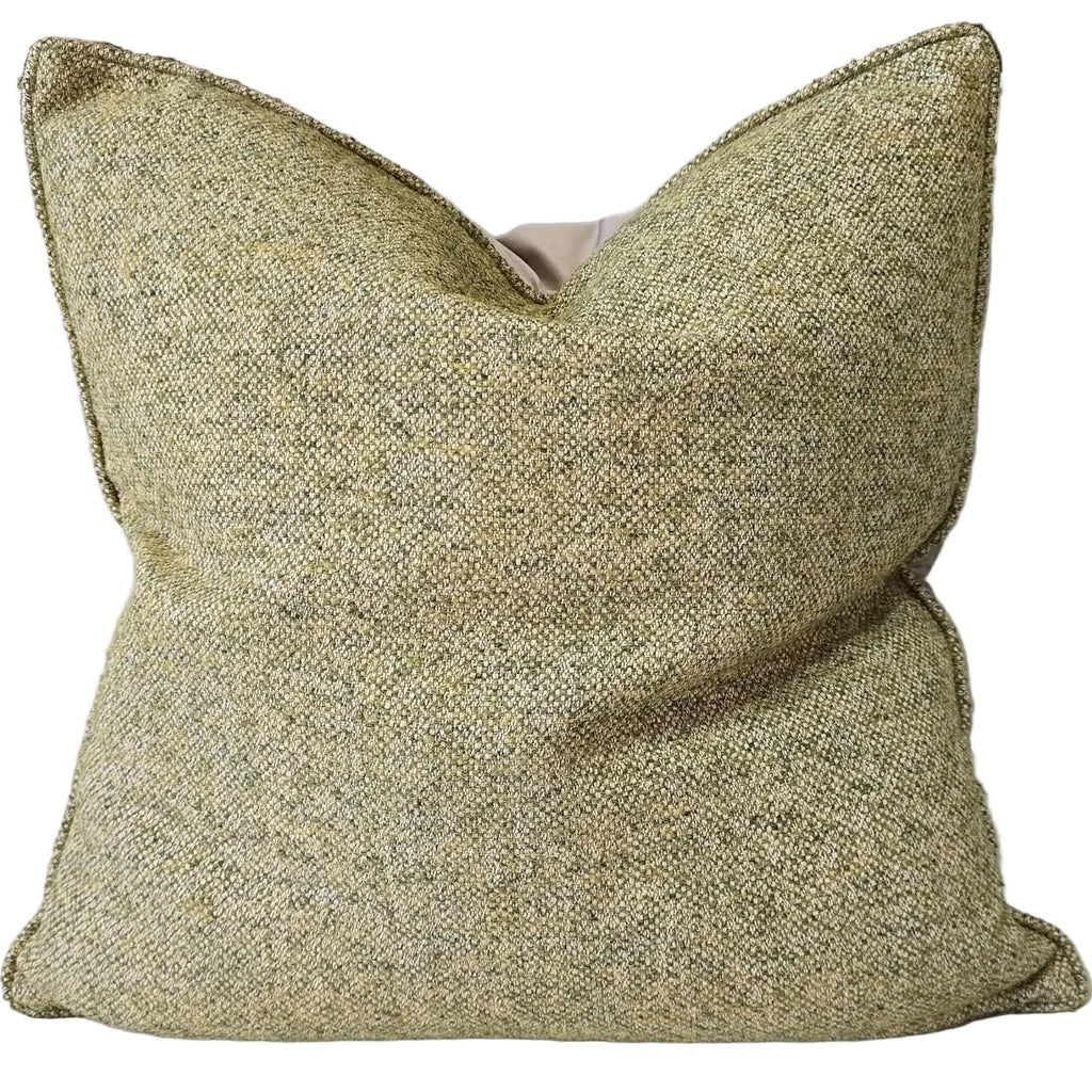 Chloe Cushion 55cm Square - Muted Khaki | Sage