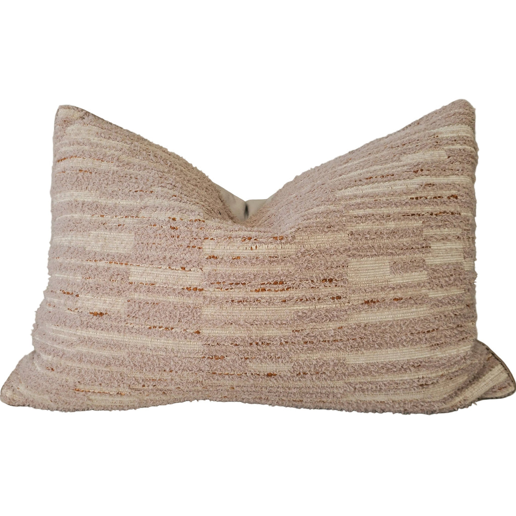 Rola Cushion 40x60cm Lumbar - Geometric Dusty Rose