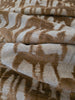 The Swallow Massive Throw Bedcover 150cm x 230cm - Terracotta