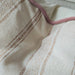 Mingarri Stripe Cushion 40x60cm Lumbar - Dusty Rose | Cream White