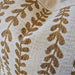 Summer Solace Cushion 55cm Square - Warm Golden Ochre | Natural