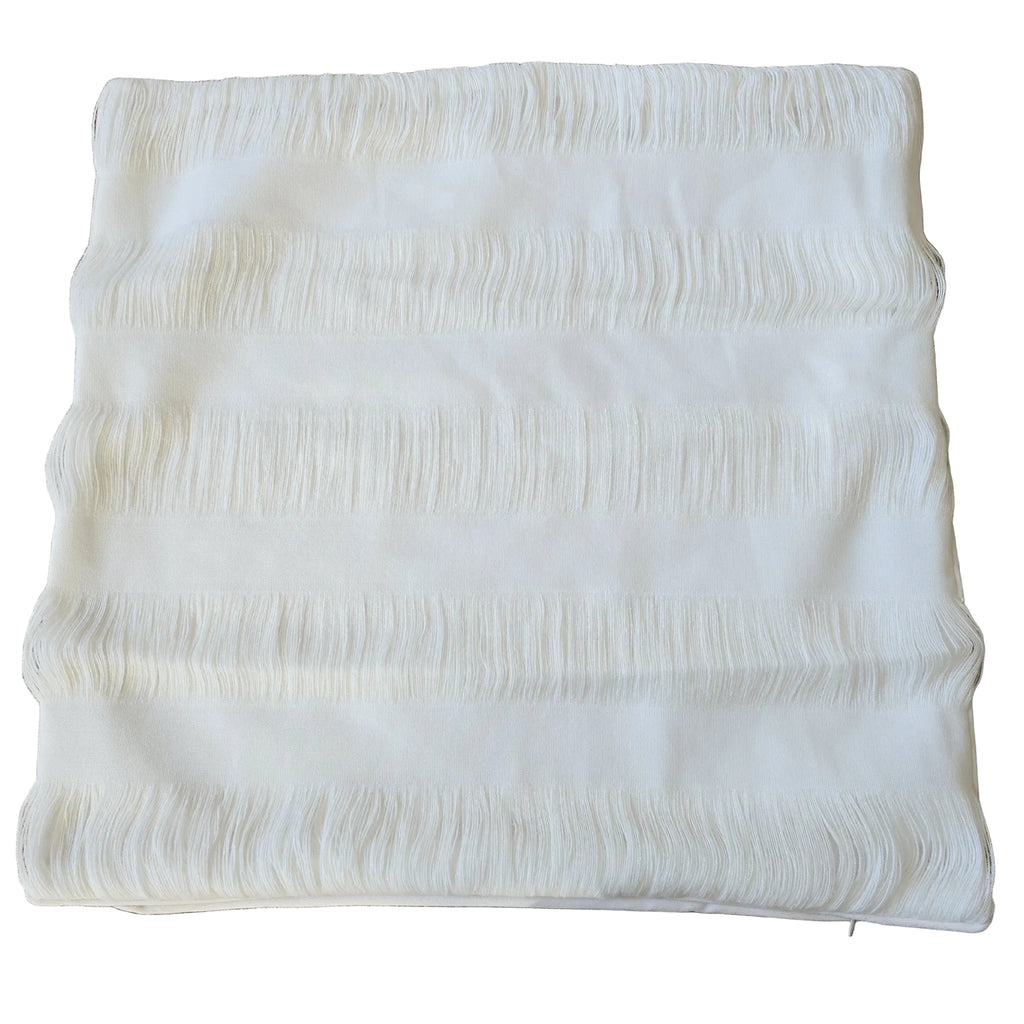 COVER ONLY - Haven Cushion 55cm Square - White