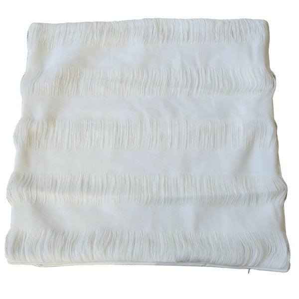 COVER ONLY - Haven Cushion 55cm Square - White