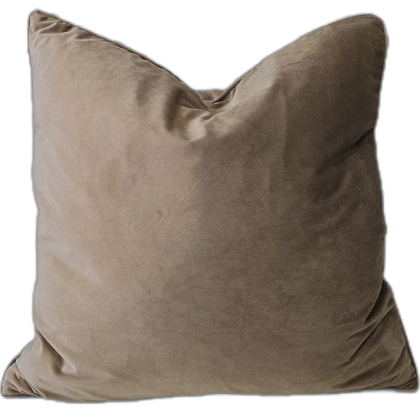 The Boulevard Luxe Velvet 55cm Square  - Mocha