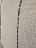 Ayla Cushion 55cm Square - Deep Green Stripe | Cream White